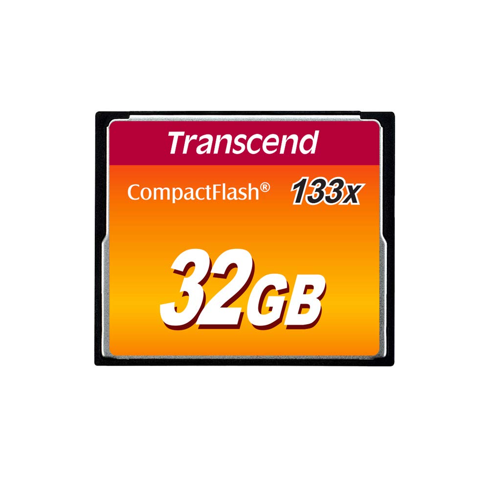 TRANSCEND 32GB COMPACT FLASH MEMORY CARD 133X