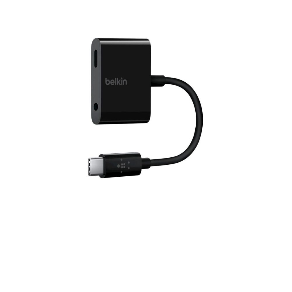 BELKIN ROCKSTAR 3.5MM AUDIO + USB – C CONNECTOR FOR CHARGE ADAPTER