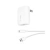 BELKIN HOME CHARGER 1 PORT 18W USB C TO LTG CABLE (WHITE)
