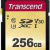 بطاقة الذاكرة ترانسيند سعة 256 جيجابايت إس دي إكس سي/ إس دي إتش سي 300 إس