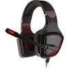 سماعة رأس ستيريو للألعاب ثلاثية الأبعاد من أوفلينج – أسود/ أحمر