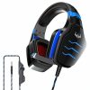 OVLENG GAMING STEREO WIRED HEADPHONE-BLACK/BLUE