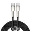 BASEUS TYPE-C TO TYPE-C CHARGING DATA CABLE – BLACK – 2M