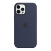 APPLE SILICON CASE WITH MAGSAFE IPHONE 12 / PRO DEEP NAVY