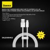 BASEUS FAST CHARGING DATA CABLE USB TO LIGHTNING 2.4A  1M
