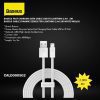 BASEUS FAST CHARGING DATA CABLE USB TO LIGHTNING 2.4A   2M