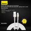 BASEUS DATA CABLE USB TO IP 2.4A 2M WHT