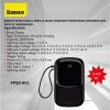 BASEUS QPOW DIGITAL DISPLAY QUICK CHARGING POWER BANK 20000MAH 20W (WITH IP CABLE)BLACK