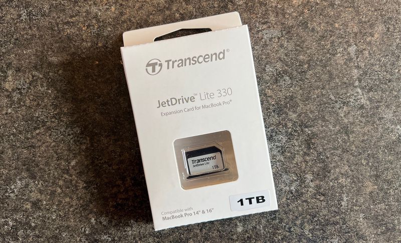 Transcend 256GB JetDrive Lite 330 Storage Expansion Card for 13-Inch MacBook Pro with Retina Display