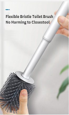 TOILET CLEANING BRUSH + HOLDER